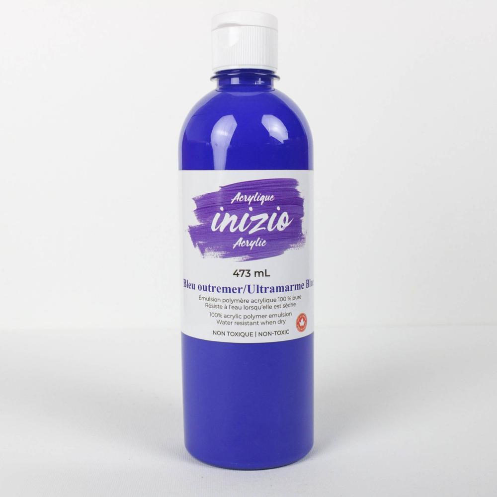 INIZIO Acrylic Paint 473ml (Ultramarine Blue)